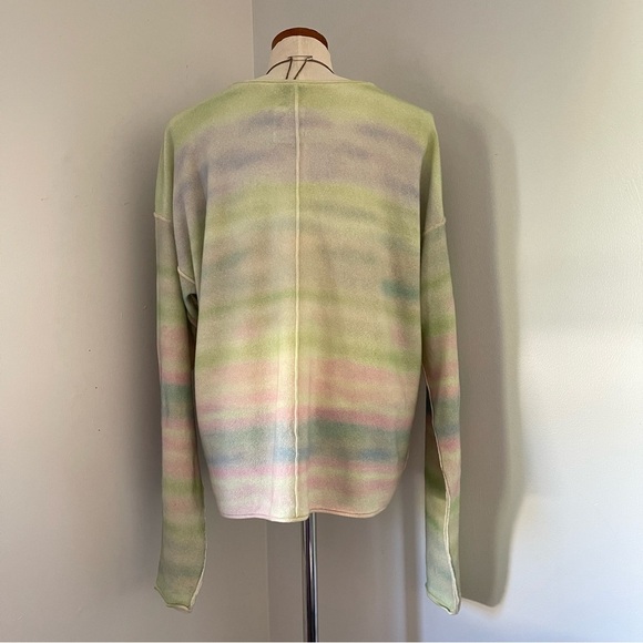 Free People Spacedye Cashmere sweater size XL NWT - Picture 4 of 6